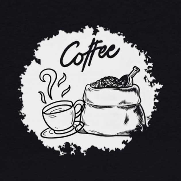 Coffee by the cool tee shop